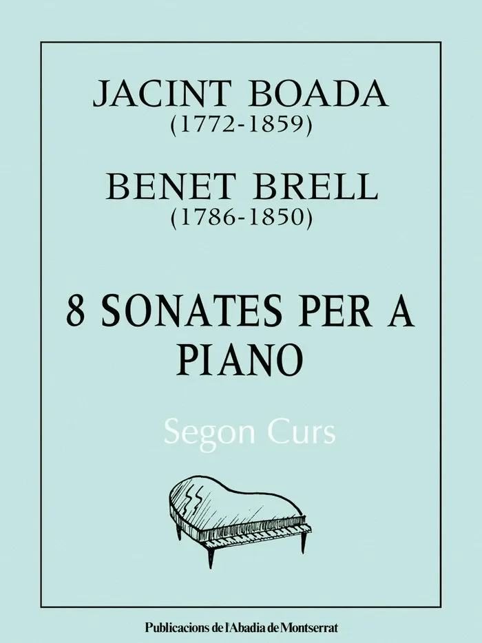 8 sonates per a piano. Segon curs