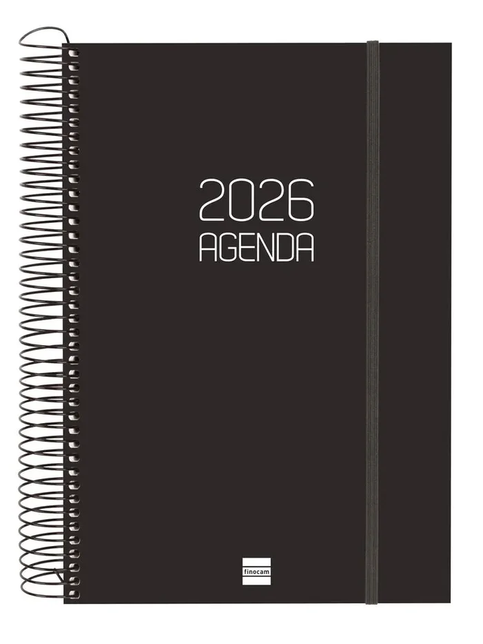 Agenda anual 2026 catalan opaque e11 dp negro