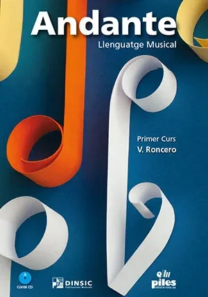 Andante. 1. primer curs + cd nova edicio
