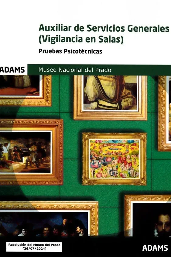 Auxiliar de servicios generales ( vigilancia de salas) -pruebas psicotecnicas