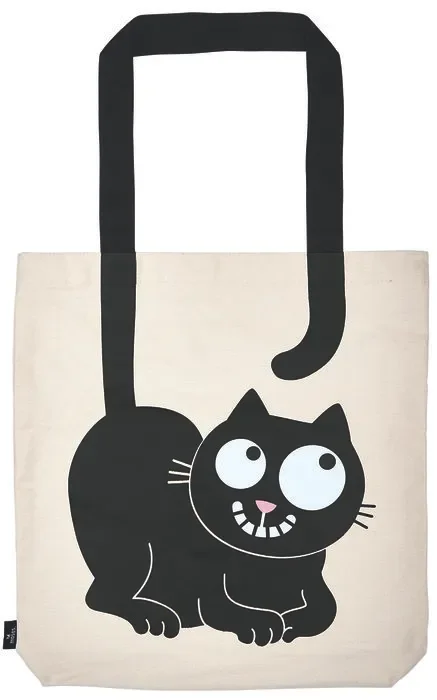 Bolsa de tela de la compra carry me ed the cat