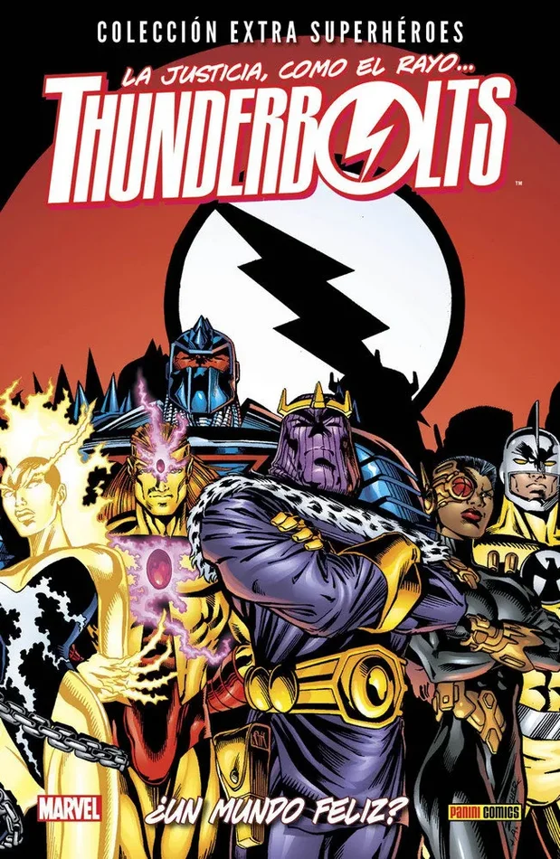 Coleccion extra superheroes 63 thunderbolts un mundo feliz
