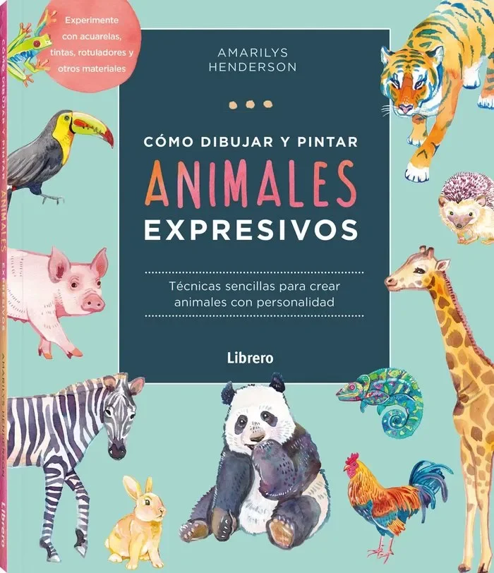 Como dibujar y pintar animales expresivos