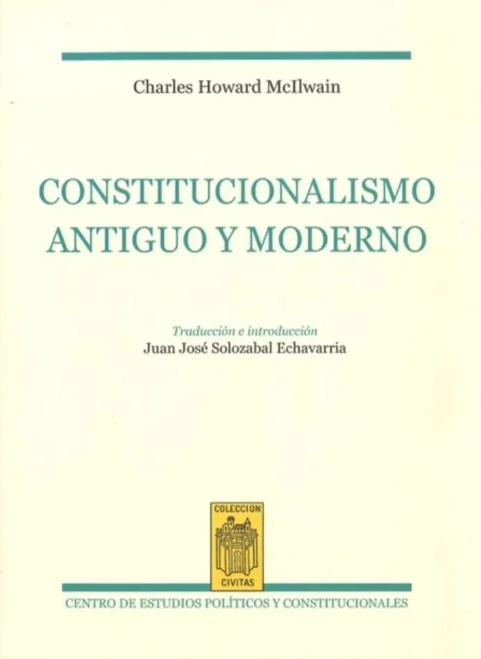 Constitucionalismo antiguo y moderno