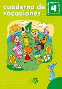 Cuaderno vacaciones 4 años baul magico