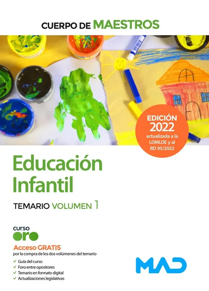 Cuerpo maestros educacion infantil temario volumen 1