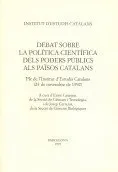 Debat sobre política científica poders públics als Països Catalans