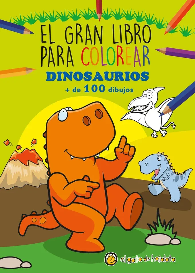 Dinosaurios (el gran libro para colorear)