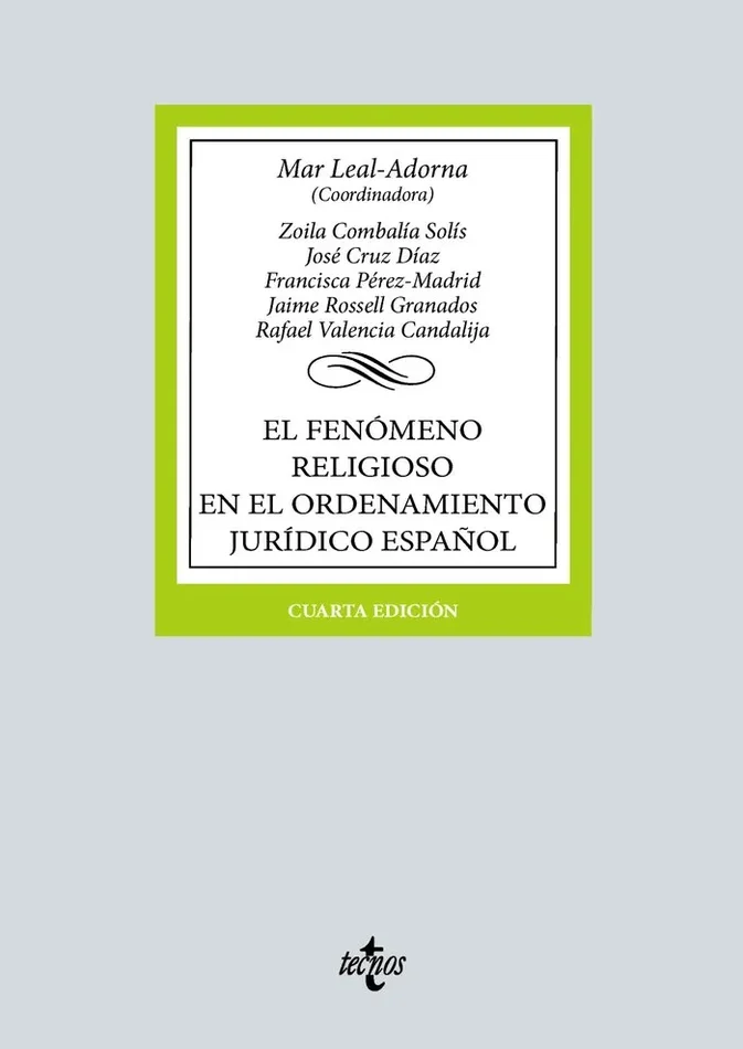 El fenomeno religioso en el ordenamiento juridico español