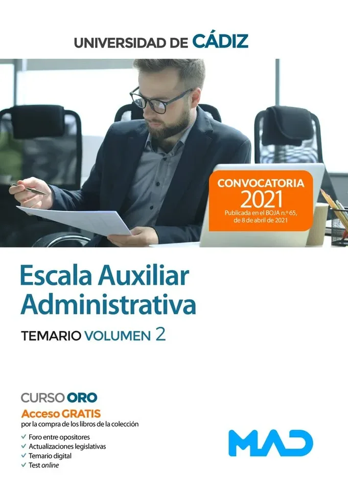 Escala auxiliar administrativa de la universidad de cadiz. t (2)
