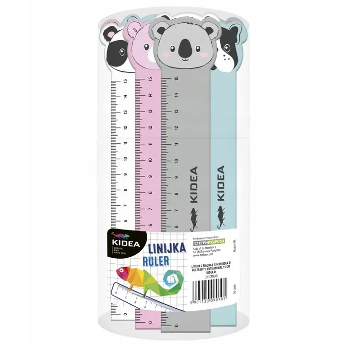Expositor 36 uds regla 15 cm osos