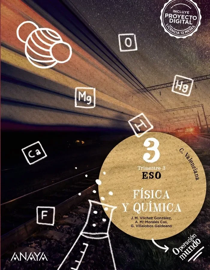 Fisica y quimica 3ºeso. operacion mundo. valencia 2022