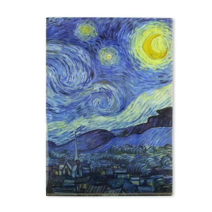 Funda portadocumentos noche estrellada