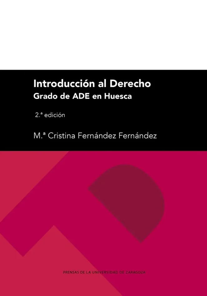 Introduccion al derecho para el grado de ade en huesca. 2.ª edicion