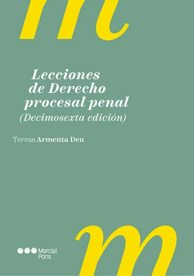 Lecciones de derecho procesal penal