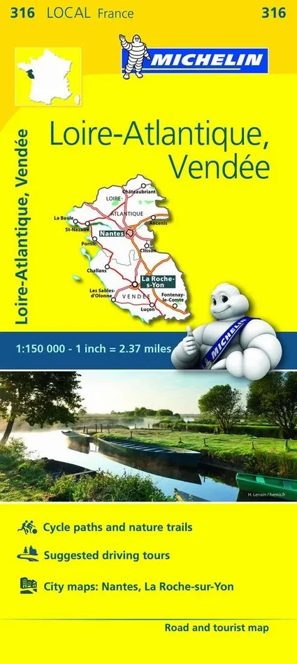 Mapa Local Loire-Atlantique, Vendée