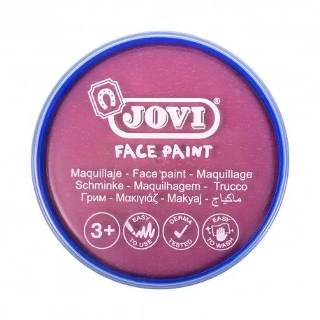 Maquillaje jovi face paint estuche 6 botes 8 ml rosa