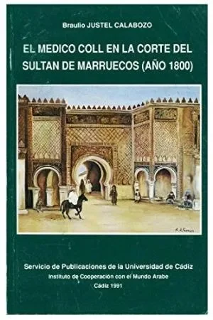 Médico Coll en la corte del sultán de marruecos, el