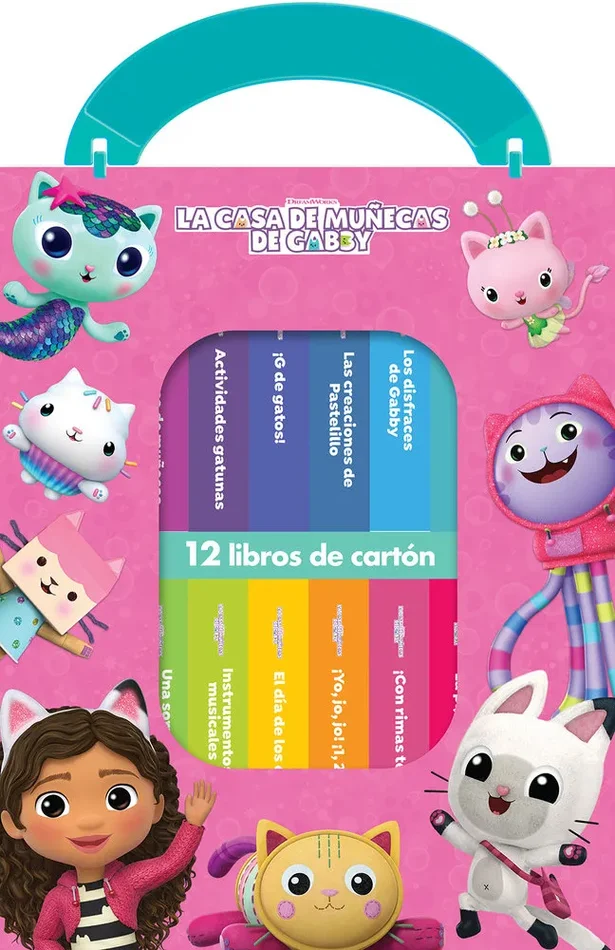 Mi primera libreria. la casa de muñecas de gabby m1l
