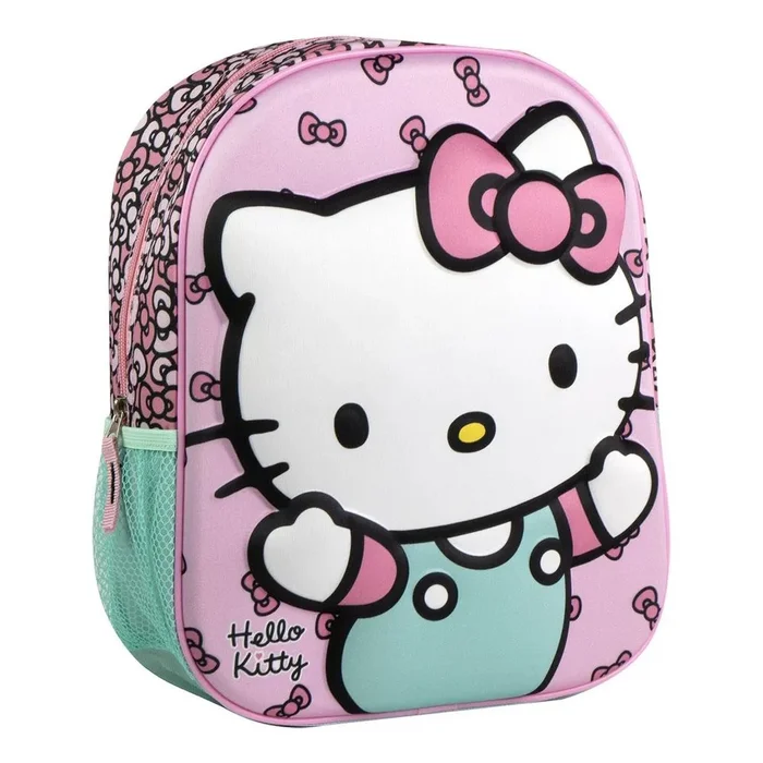 Mochila infantil 3d hello kitty