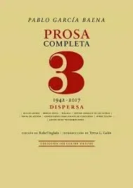 Pablo garca baena prosa completa 1942 2017