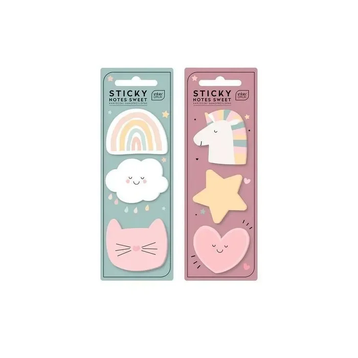 Pack notas adhesivas sweet 2 modelos
