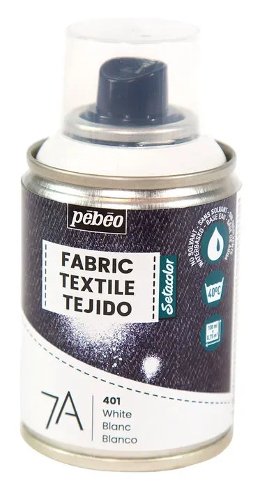 Pintura textil pintura textil 7a spray 100ml – blanco