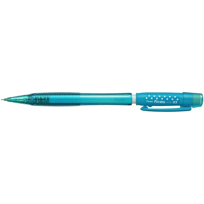 Portaminas pentel fiesta 0,5mm azul claro