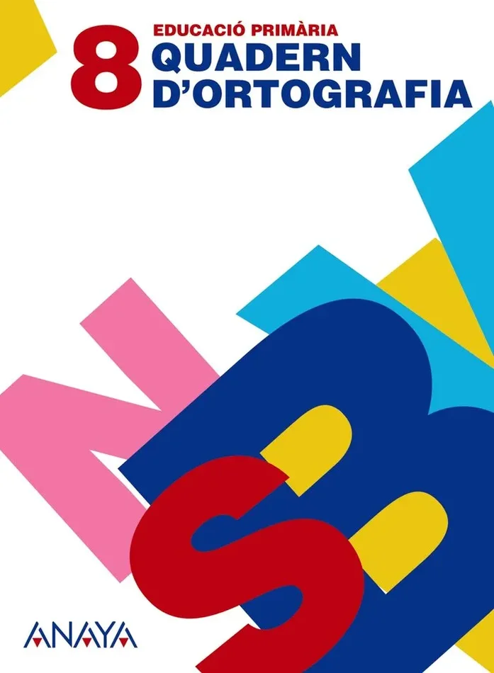 Quadern d´ortografia 8.