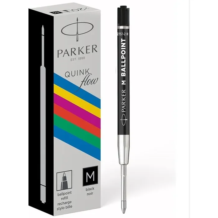 Recambio parker plastico medio negro