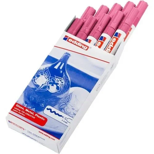 Rotulador edding 750 rosa