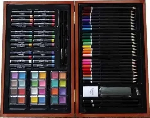 Set artistico caja madera junior studio 84pzas surtido