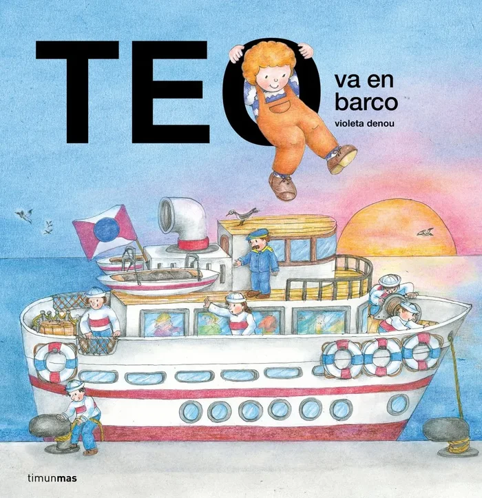 Teo va en barco