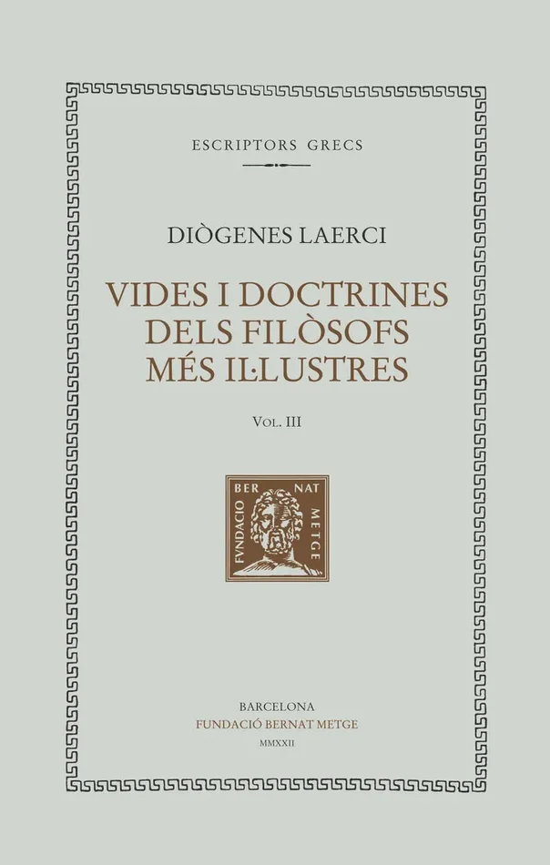 Vides i doctrines dels filosofs mes il·lustres (vol. iii) (2)