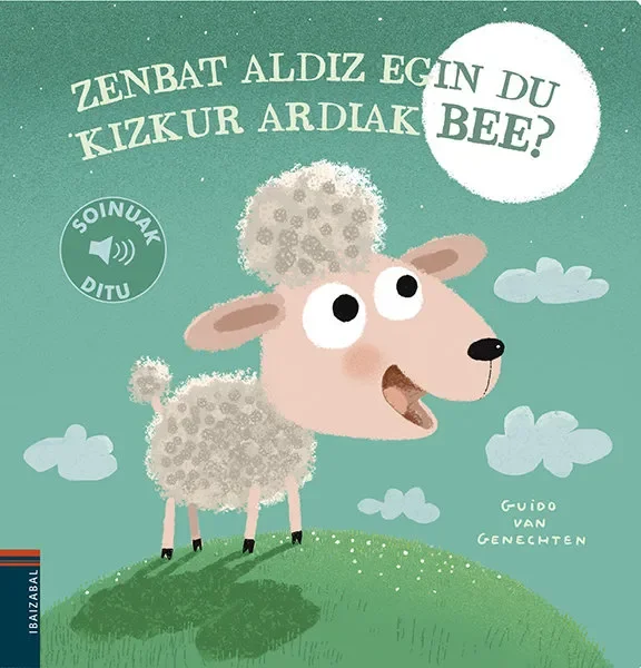 Zenbat aldiz egin du kizkur ardiak beee?