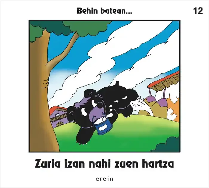 Zuria izan nahi zuen hartza